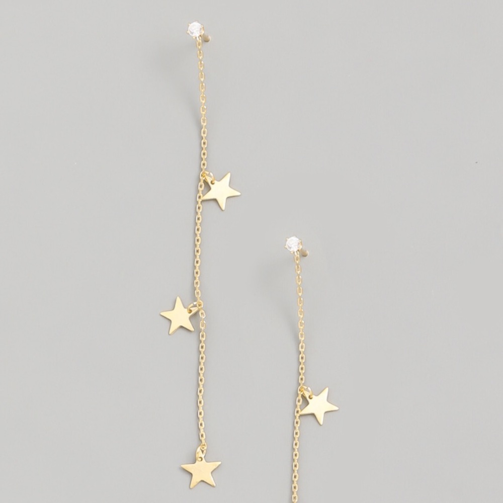 Star Dangle Earrings